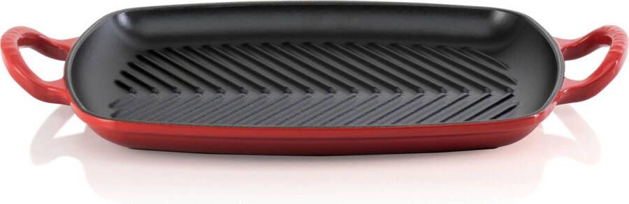 Le Creuset Grillplaat Signature Kersenrood 30 x 27 cm