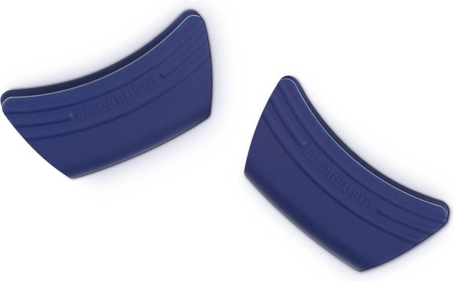 Le Creuset Handvatten Azure Siliconen 12 x 6 cm 2 Stuks