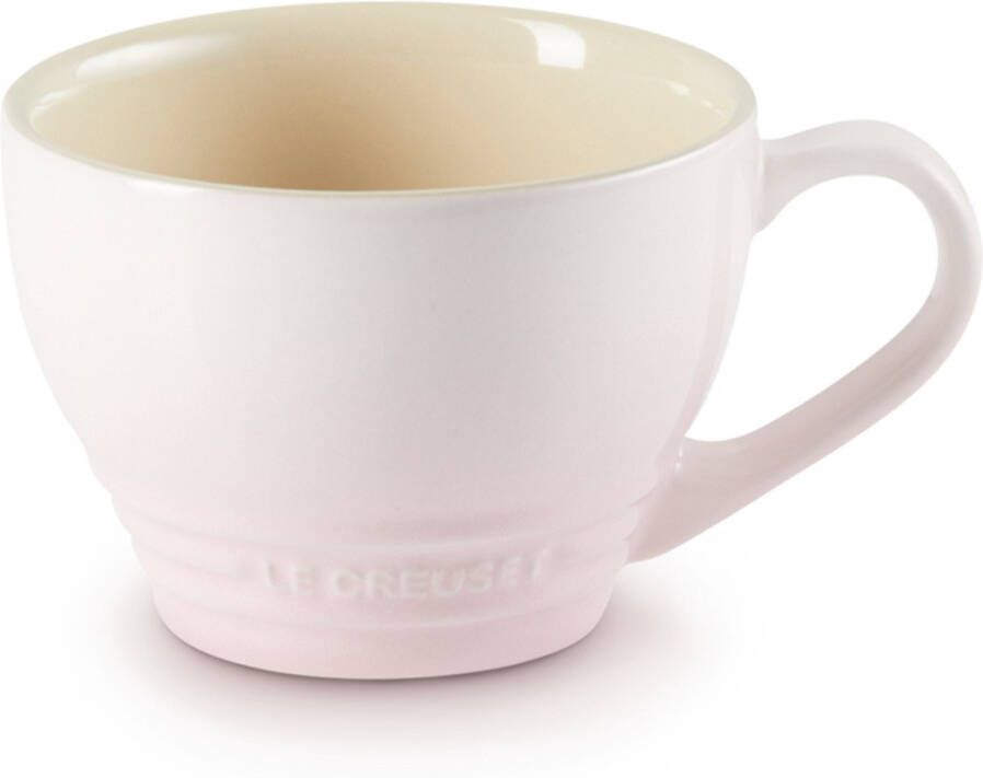 Le Creuset Mok groot Shell Pink cappuccino