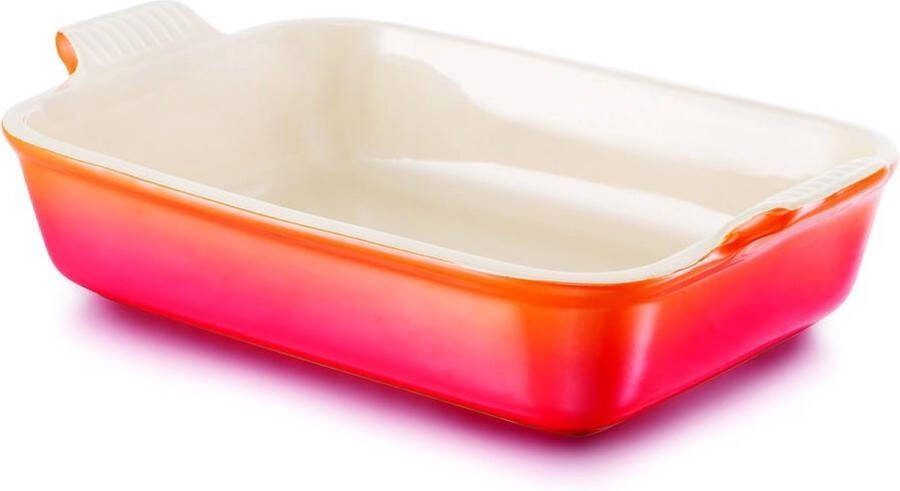 Le Creuset Ovenschaal 19 x 13.5 x 5 cm Oranjerood