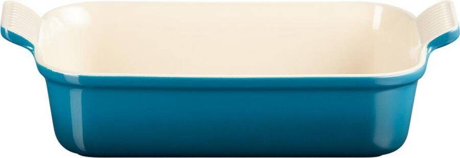 Le Creuset Ovenschaal Heritage Deep Teal 32 x 24 cm 4 Liter