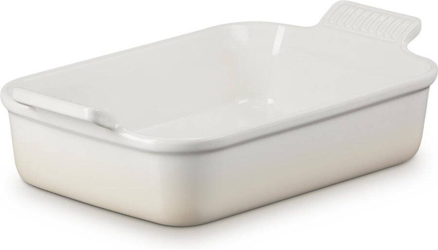 Le Creuset Ovenschaal Heritage Meringue -26 x 19 cm 2.4 liter