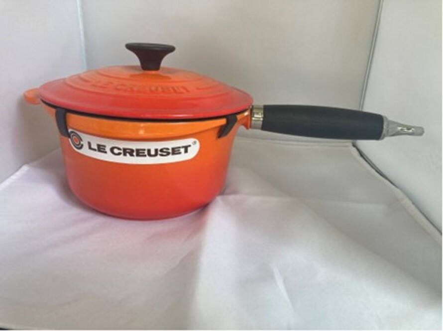 Le Creuset Steelpan gietijzer 20.5 cm Oranje