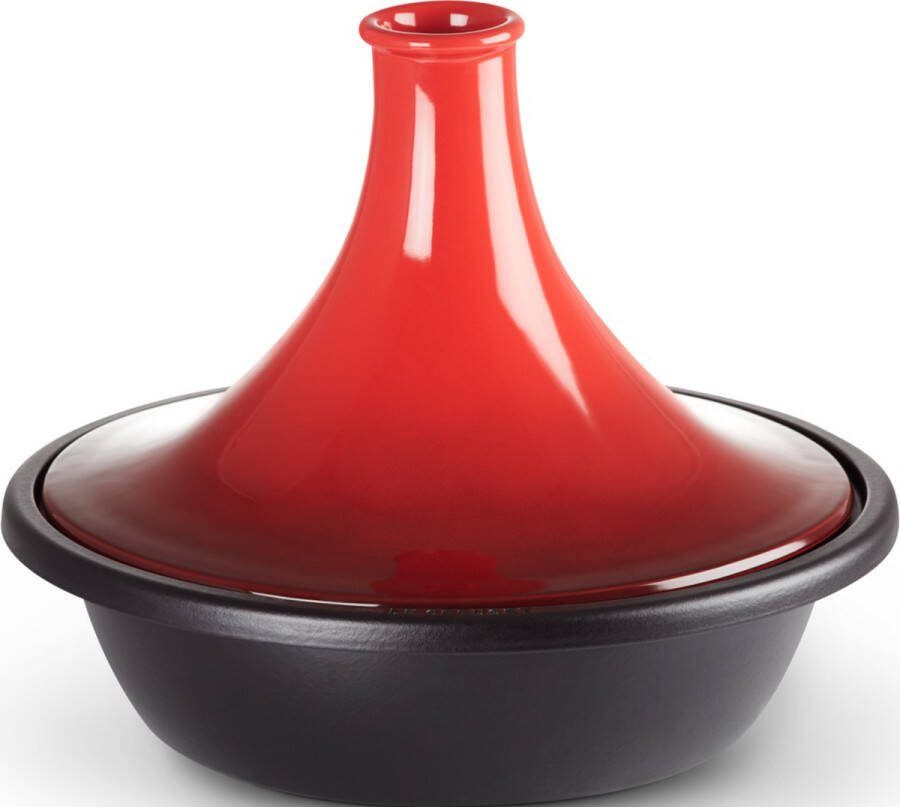 Le Creuset Tajine Ø 35cm Kersenrood