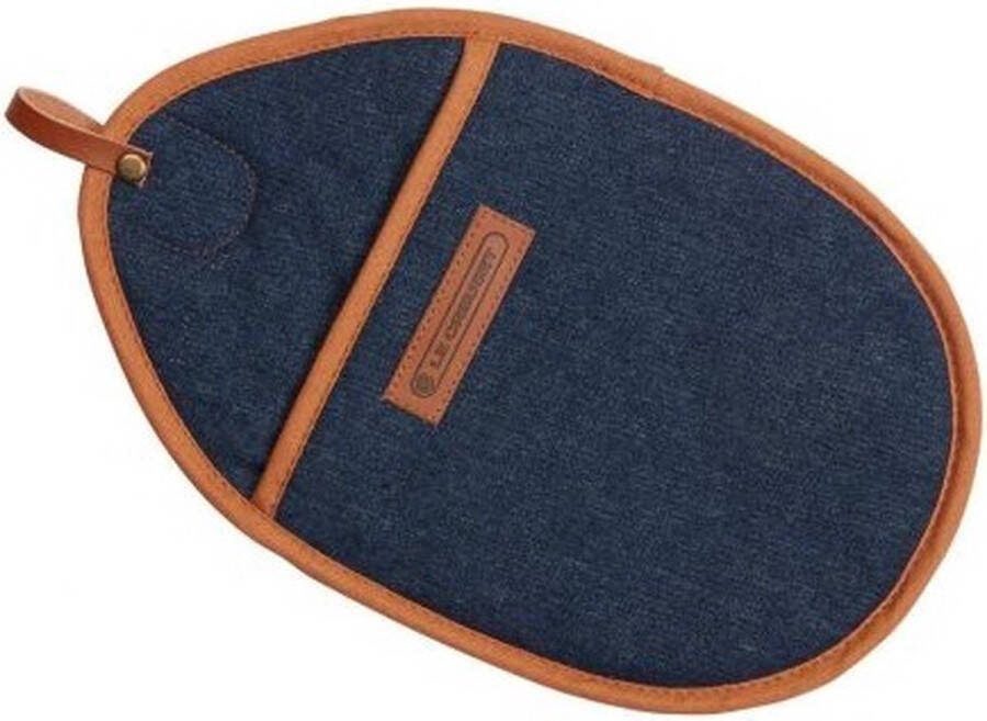 Le Creuset Textiel Pannenlap Denim