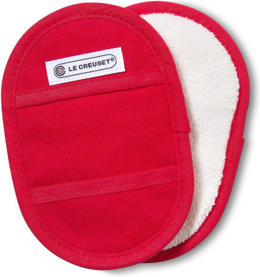 Le Creuset Textiel Pannenlappen s 2 Kersenrood