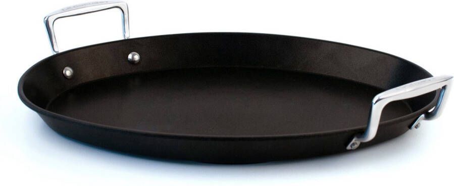 Le Creuset Les Forgees Vispan Geschikt voor alle warmtebronnen Vaatwasserbestendig Gietaluminium Zwart