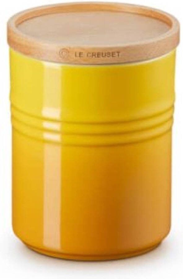 Le Creuset Voorraadpot M in Aardewerk met Houten Deksel Nectar