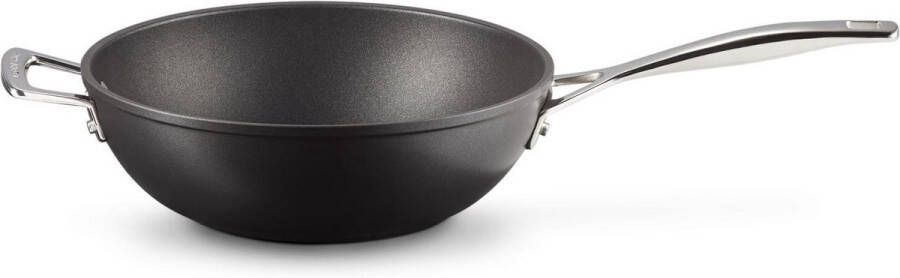 Le Creuset Wokpan met steel Les Forgées TNS ø 26 cm 3.4 liter standaard anti-aanbaklaag