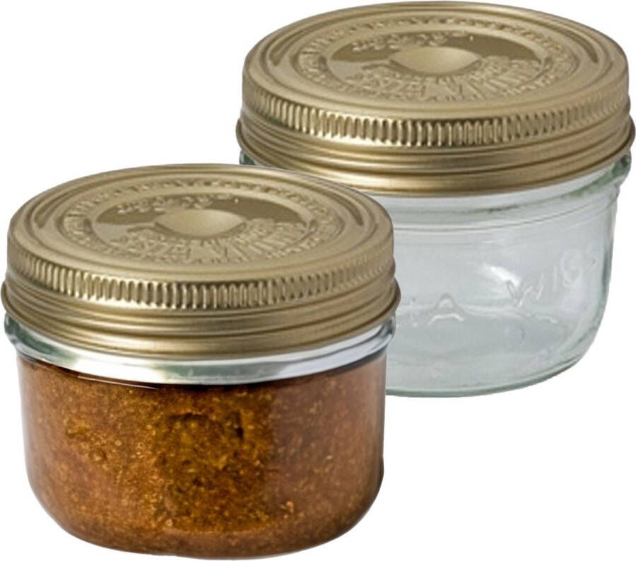 Le Parfait Weckpot inmaakpot 2x met schroefdeksel 200 ml