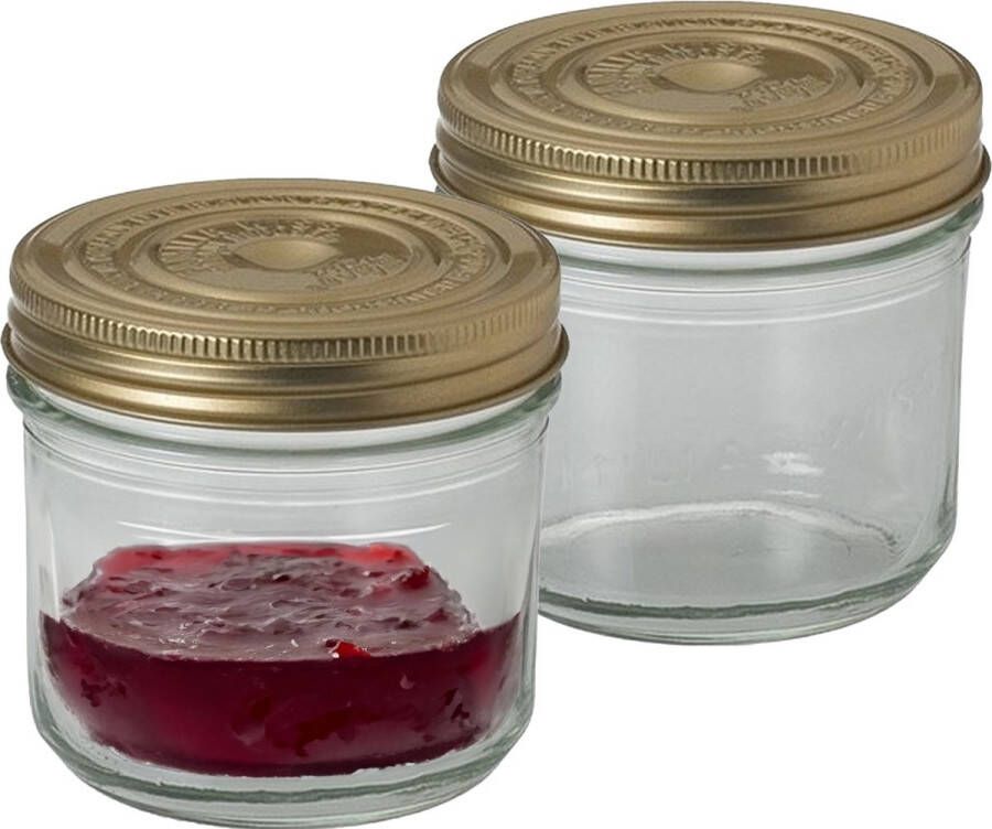 Le Parfait Weckpot inmaakpot 2x met schroefdeksel 500 ml