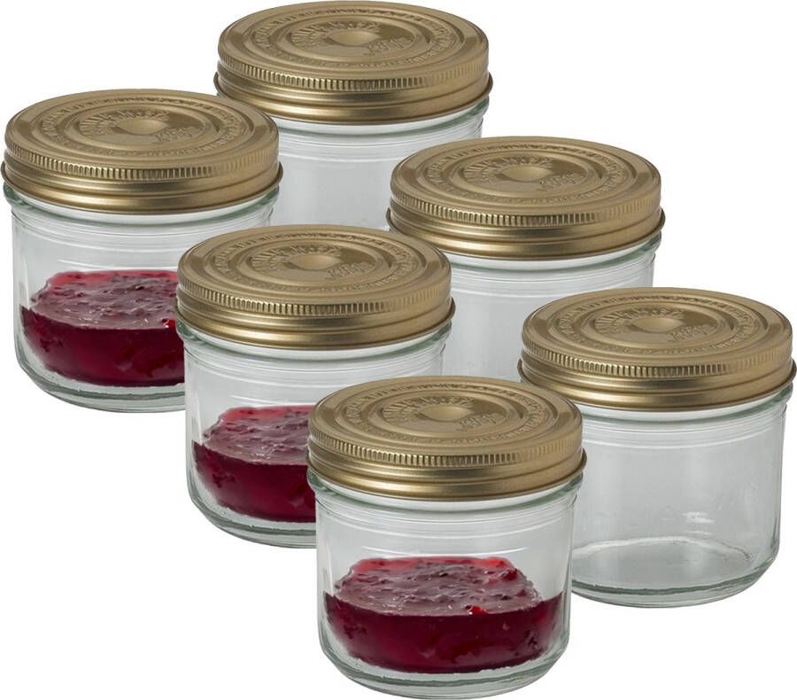 Le Parfait Weckpot inmaakpot 6x met schroefdeksel 500 ml