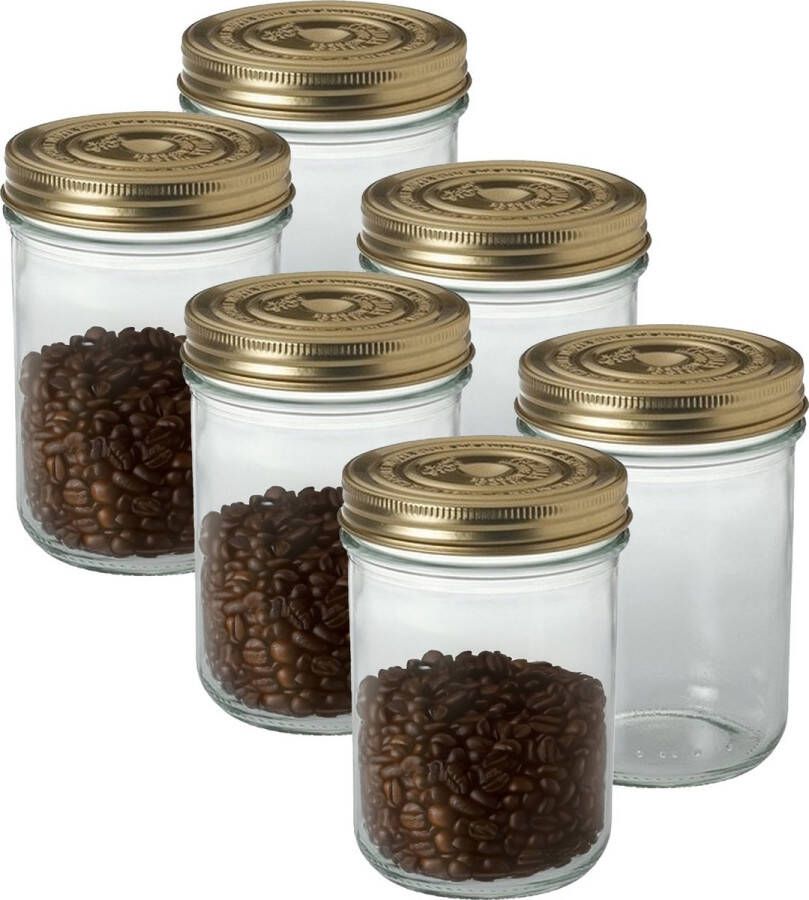 Le Parfait Weckpot inmaakpot 6x met schroefdeksel 750 ml