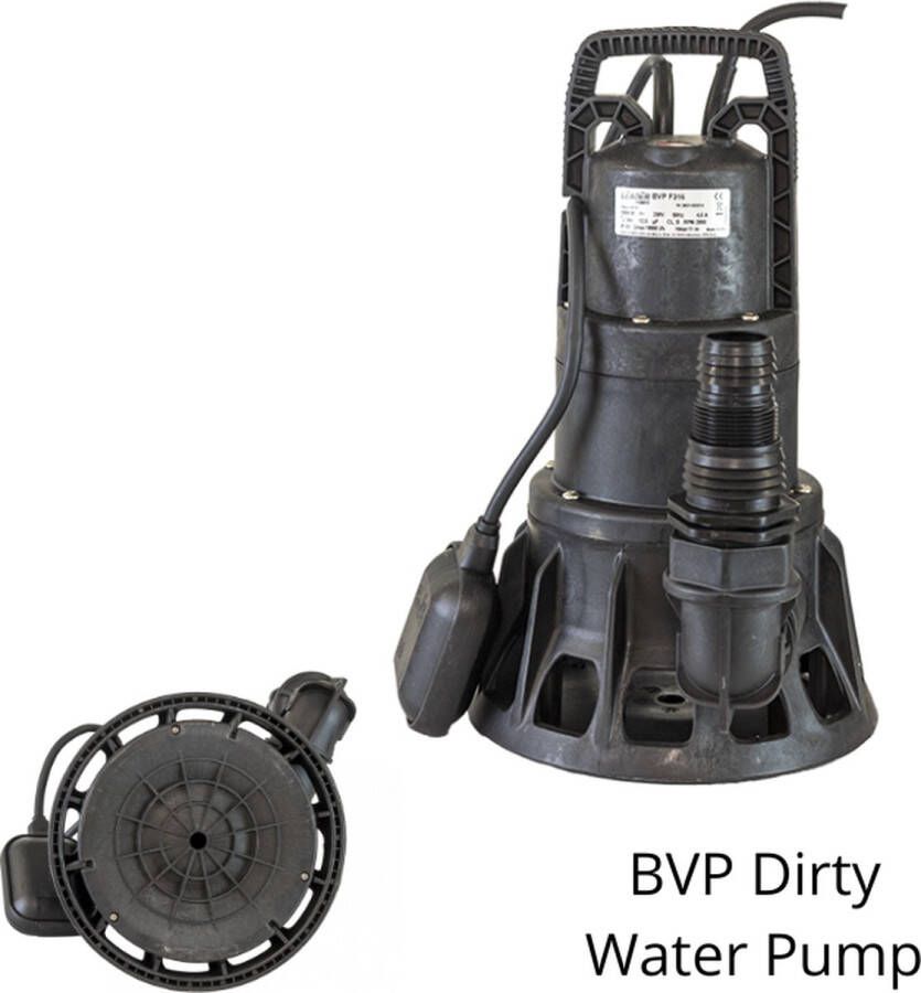 Leader BVP Dompelpomp met Flotter max 19 2 m3 per uur Geschikt voor het verpompen van grof verontreinigd water