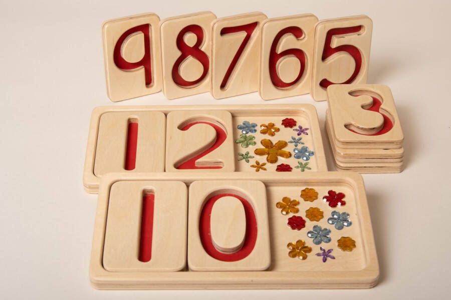 Learn Well Early Mastry Number Trays