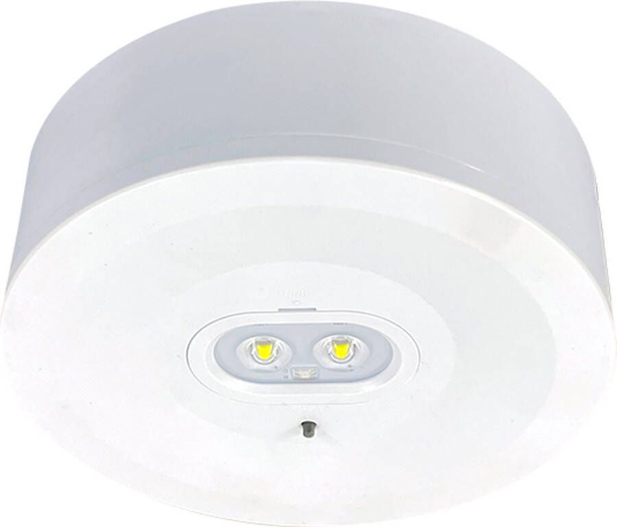 LED WhiteLabel Noodverlichting led opbouw Wit 6500K Noodlamp inbouw 6 Watt IP20