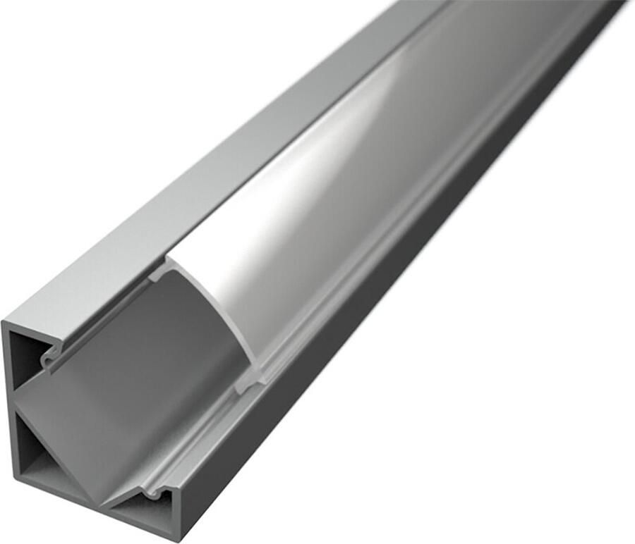Leddle LED Strip Profiel Aluminium 1 Meter 18.5x18.5mm Hoekprofiel