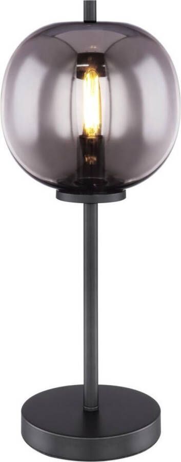 LedLoket LED Moderne Tafellamp Smoke Glass E14 fitting Monica