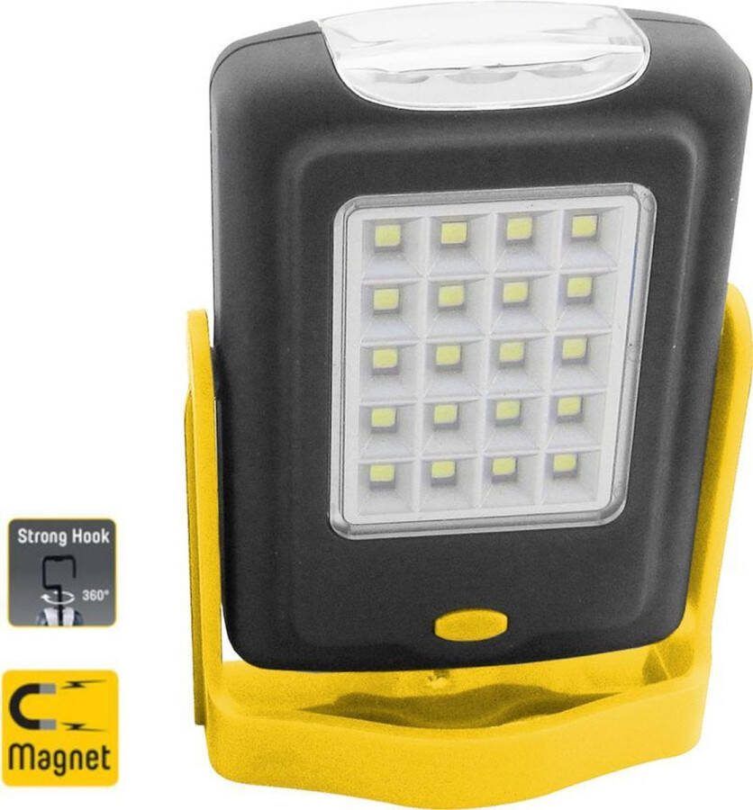 LED's Light LED's Work Mini LED Looplamp 120 Met magneet en haak Draadloos op batterijen
