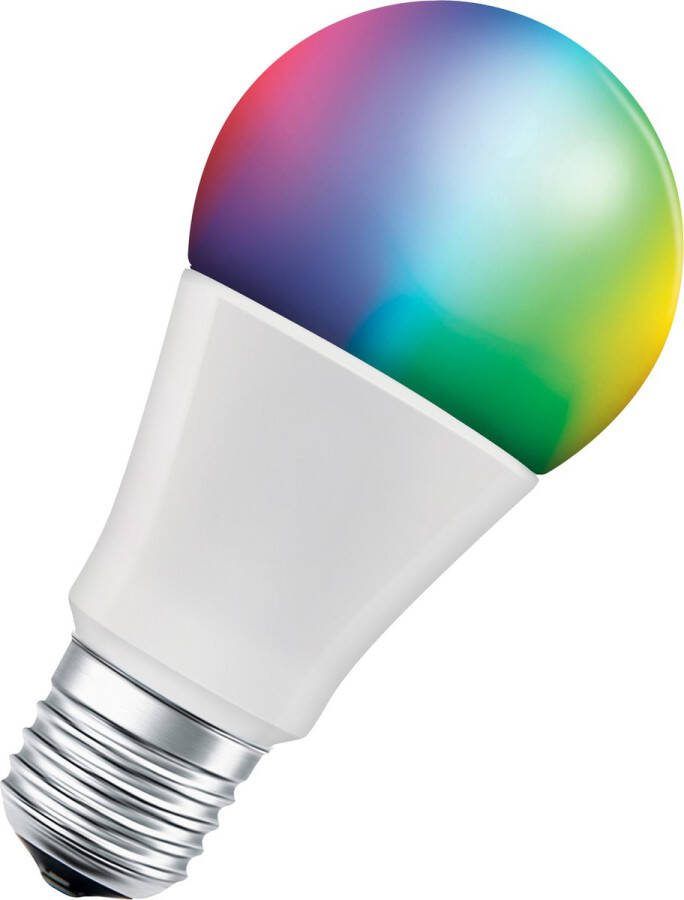 Ledvance LED lamp NaN: E27 RGBW 27--…65-- K 9 W vervanger voor 6- W Incandescent bulb SMART+ Classic Multicolour