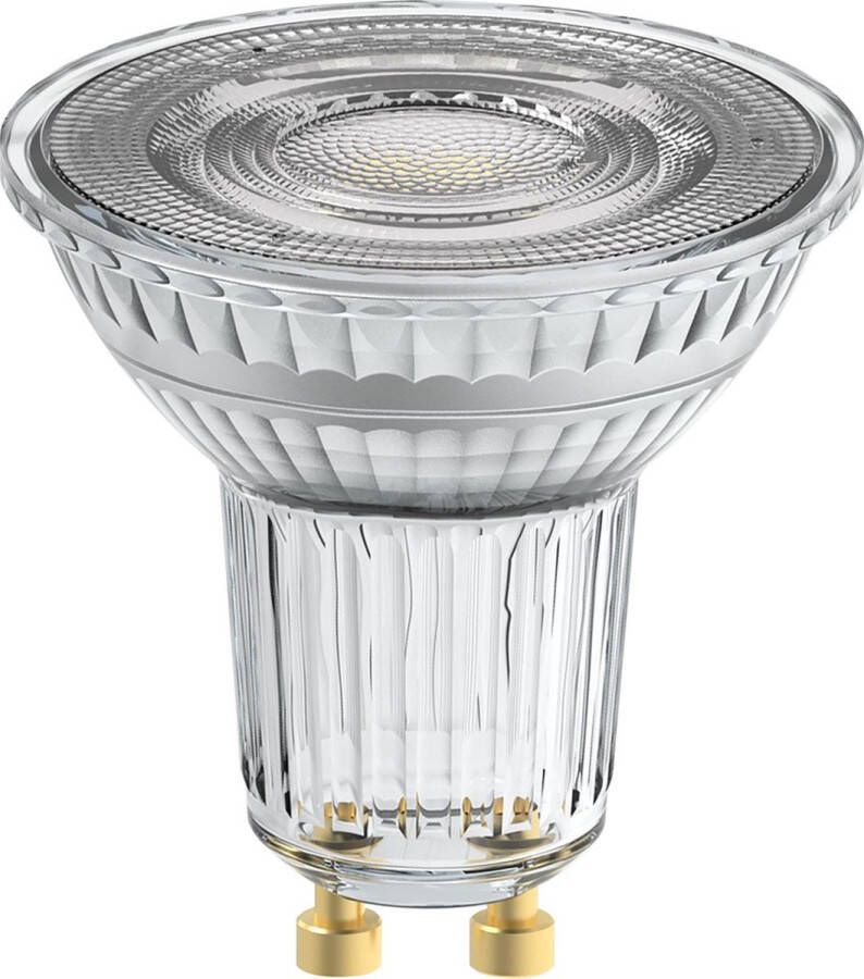 Ledvance Performance LED Spot Reflector GU10 PAR16 8.3W 575lm 60D 930 Warm Wit Beste Kleurweergave Dimbaar Vervangt 80W