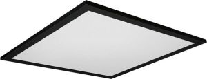 Ledvance Smart+ Wifi LED Paneel Backlight Planon Plus Zwart 45x45cm 27W 1800lm 830-865 Afstembaar Wit RGBW Afstandsbediening Dimbaar