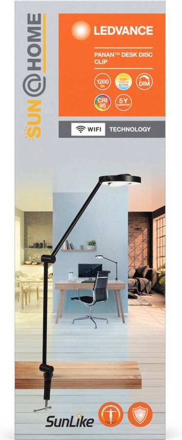 Ledvance SUN@HOME PANAN CLIP bureaulamp sw 15W