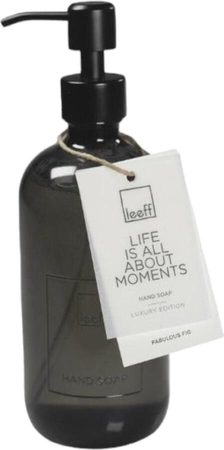 Leeff Handzeep in glazen fles &apos;Fabulous Fig&apos;