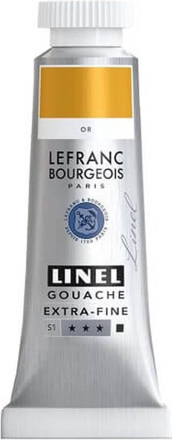Lefranc & Bourgeois Linel Gouache Extra Fine Gold 233 14ml