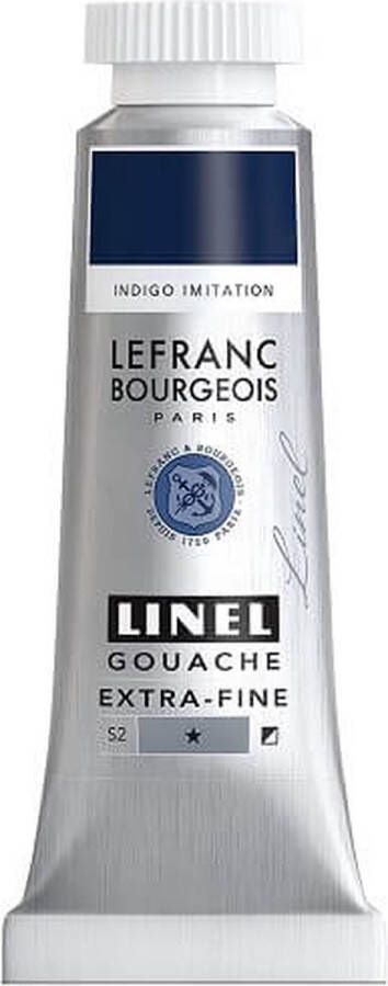 Lefranc & Bourgeois Linel Gouache Extra Fine Indigo Imitation 189 14ml