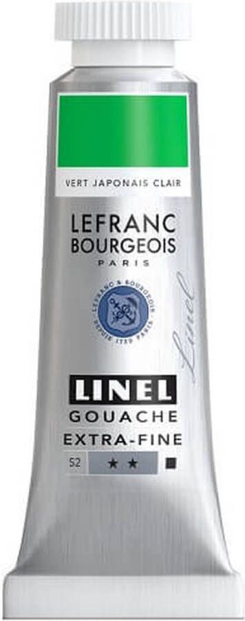 Lefranc & Bourgeois Linel Gouache Extra Fine Japanese Green Light 201 14ml