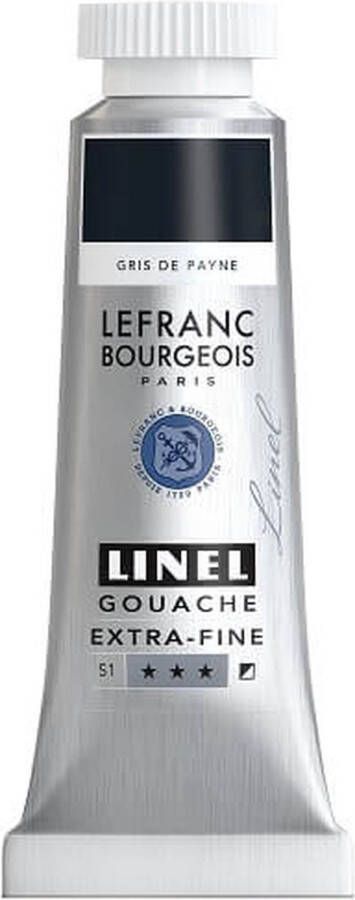 Lefranc & Bourgeois Linel Gouache Extra Fine Payne's Gray 226 14ml