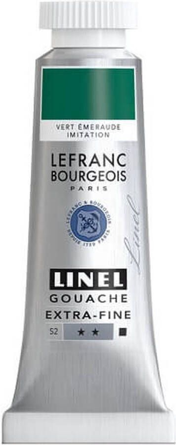 Lefranc & Bourgeois Linel Gouache Extra Fine Viridian Imitation 199 14ml