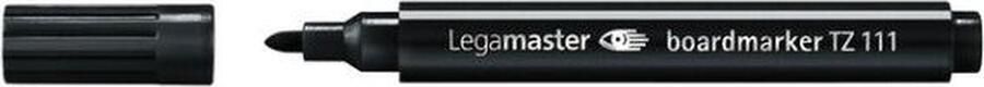 Legamaster Viltstift tz111 whiteboard mini zwart 100 stuks