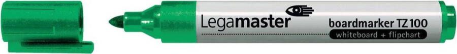 Legamaster Viltstift TZ100 whiteboard rond groen 1.5-3mm