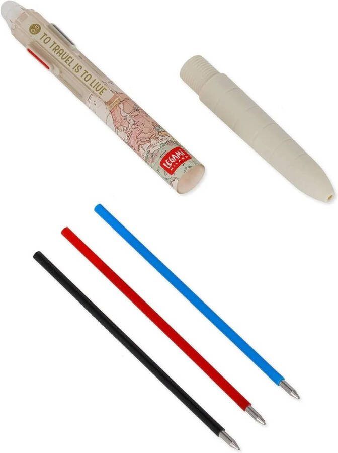 LEGAMI Erasable 3 kleuren gelpen 0.5 mm