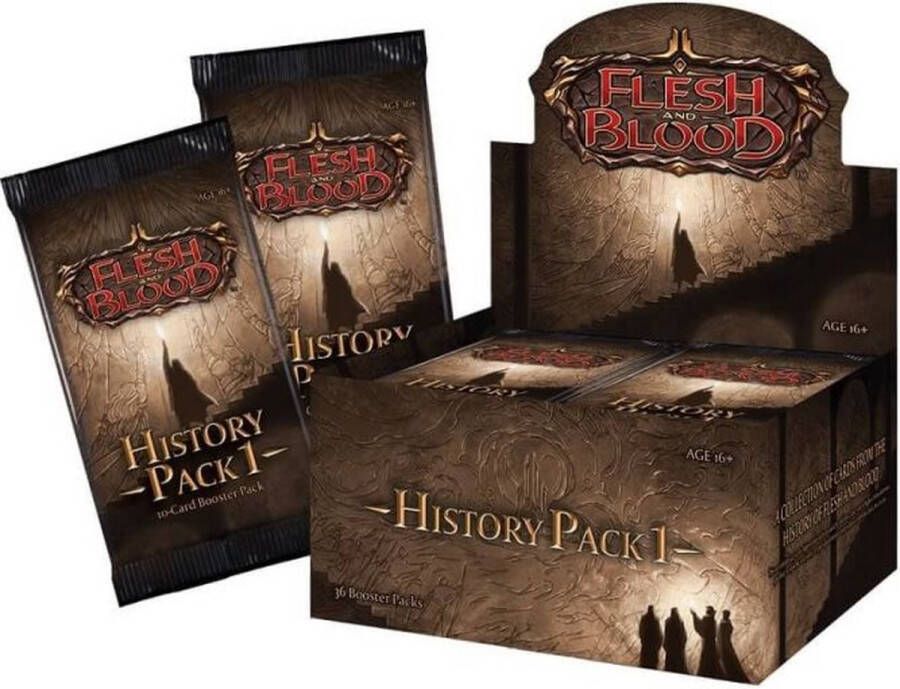 Legend Story Studios Flesh and Blood TCG History Pack 1 Booster Display (EN)