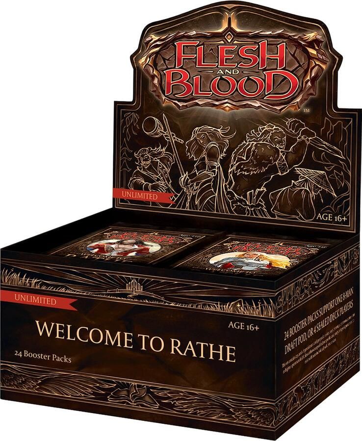 Legend Story Studios Flesh & Blood TCG Welcome to Rathe Unlimited Booster Box