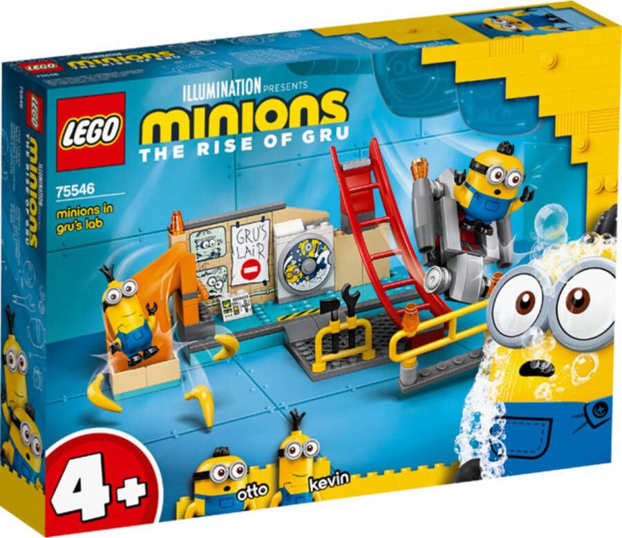 LEGO 4+ Minions in Gru s Lab 75546