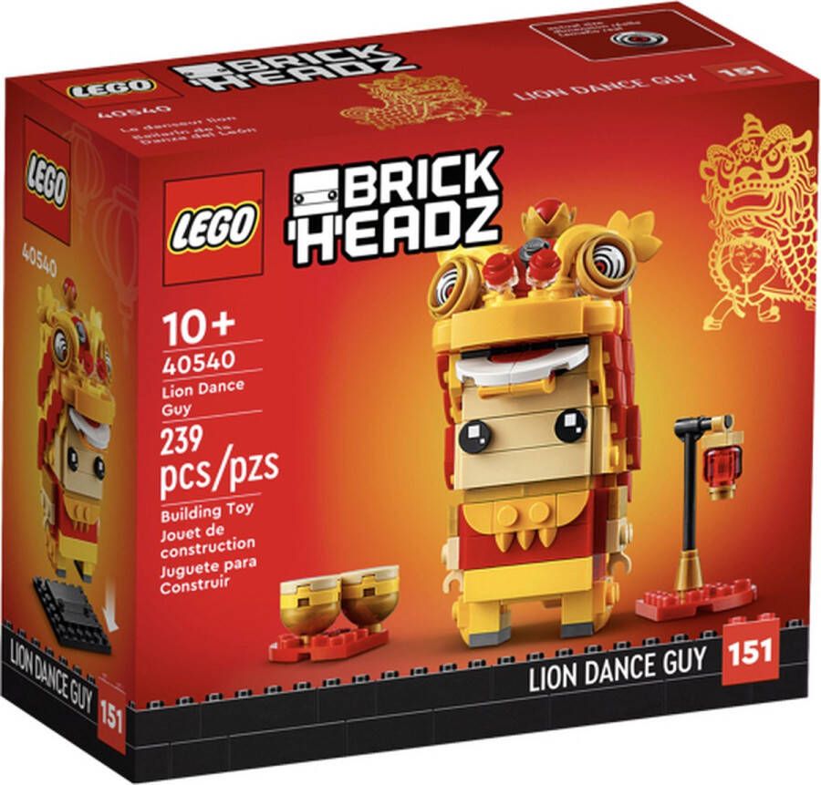 LEGO 40540 Brickheadz Leeuwendanser