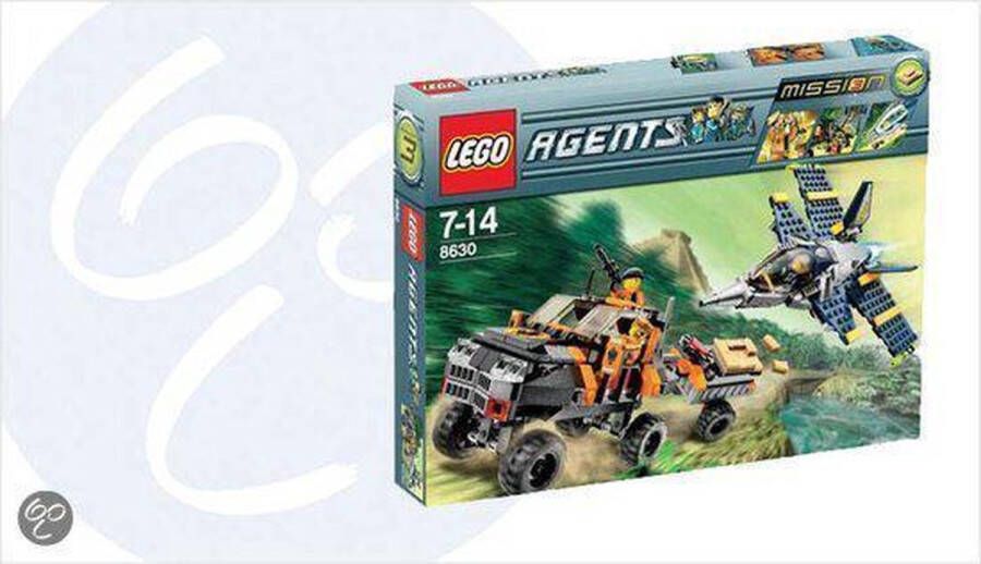 LEGO Agents Goudjacht Missie 3 8630
