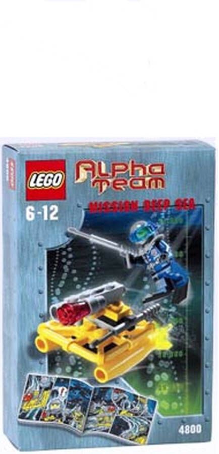 LEGO Alpha Team Mission Deep Sea 4800