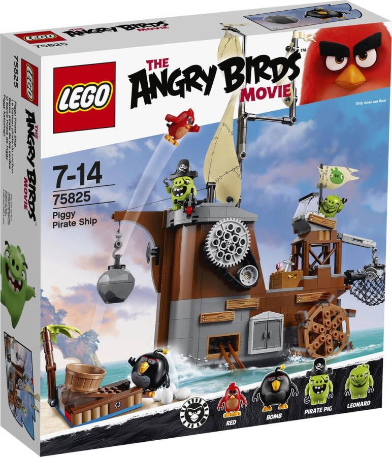 LEGO Angry Birds Piggy Piratenschip 75825