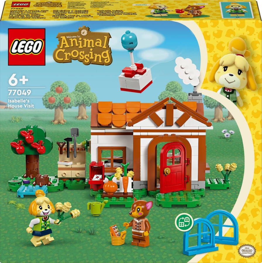 LEGO Animal Crossingâ"¢ 77049 Isabelle op visite