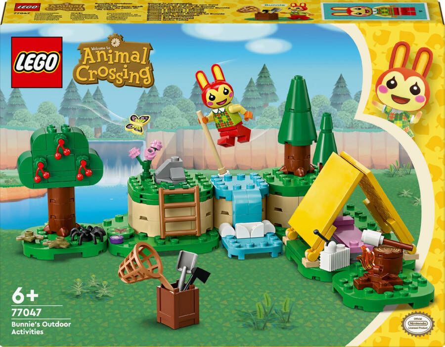 LEGO Animal Crossing™ 77047 kamperen met Bunnie