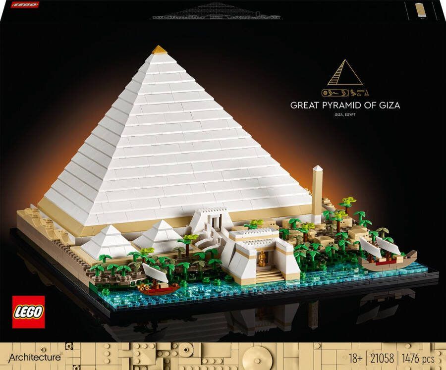 LEGO Architecture Grote Piramide van Gizeh 21058
