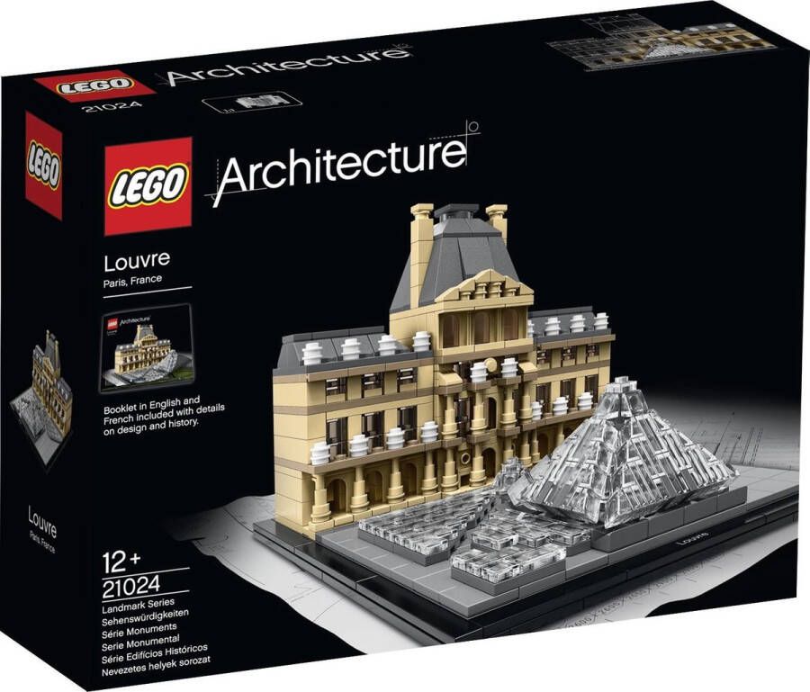 LEGO Architecture Het Louvre 21024