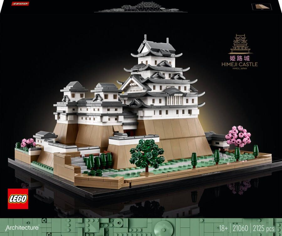 LEGO Architecture Kasteel Himeji Japans Kasteel Model Bouwpakket voor Volwassenen 21060