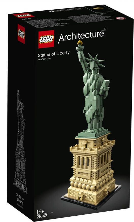 LEGO Architecture Vrijheidsbeeld Decoratie en Bouwpakket voor Volwassenen 21042