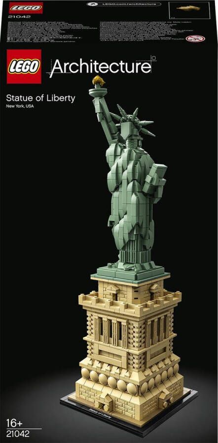 LEGO Architecture Vrijheidsbeeld Decoratie en Bouwpakket voor Volwassenen 21042